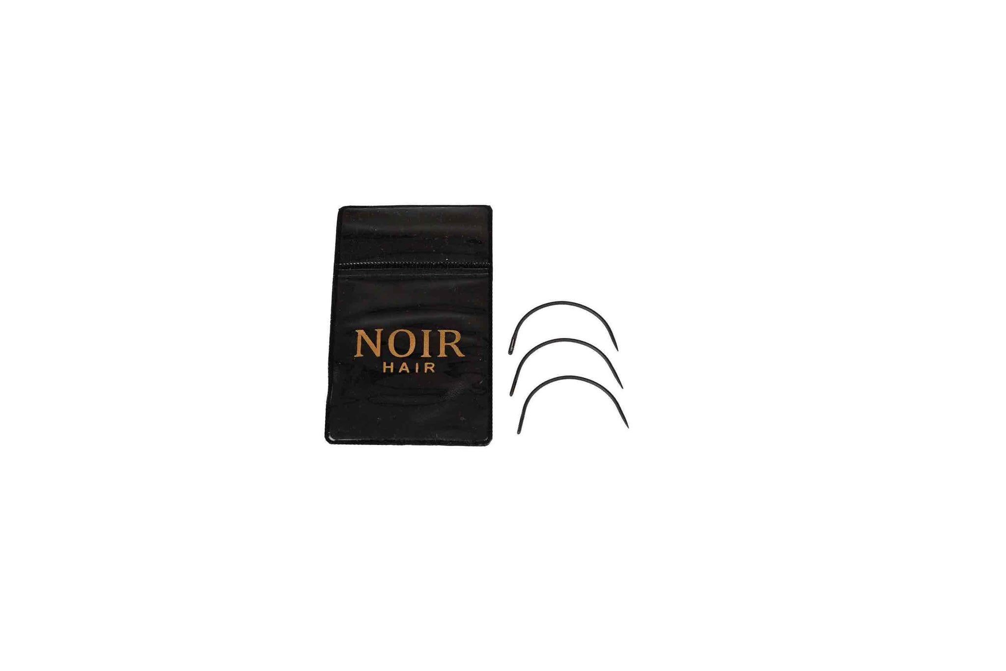 Noir Hair Curved Needles Set
